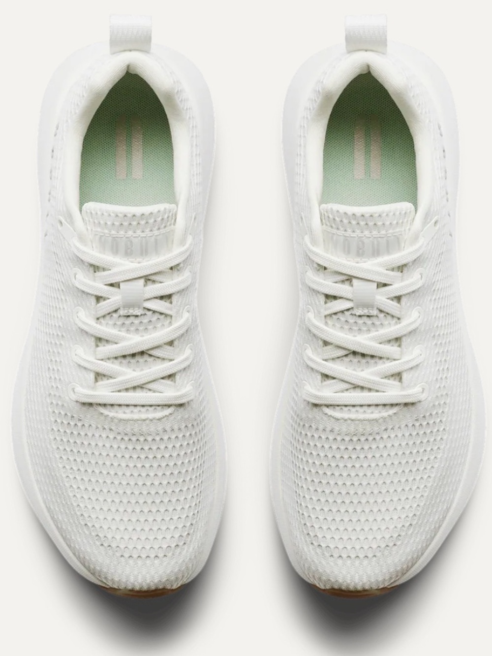 NOBULL Trainer in White with Gum Sole M5.5 W7 - Picture 8 of 8